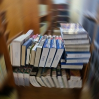 وجین حدود 3000 نسخه کتاب طی 3 سال در کتابخانه